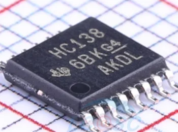 30шт оригинален нов SN74HC138PWR ситопечат HC138 TSSOP16 логически чип обединяване