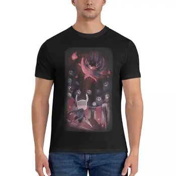 Hollow Knight - Класическа тениска с изображение на мъж, застанал с лице към администратора на Грим, мъжки ризи, къса тениска