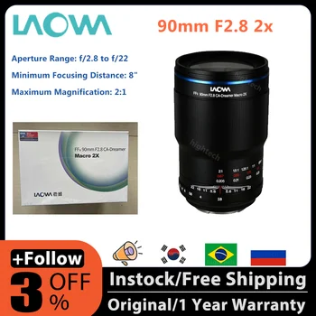 Venus Оптика Laowa 90mm f/2.8 2x обектив Ultra Macro APO за Sony E за Canon RF за Leica L Nikon Z