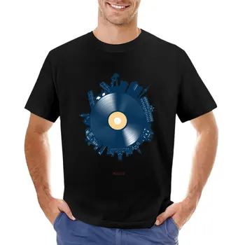 vinyl тениска madrid Skyline, просто тениска, мъжки ризи с графичен дизайн, комплект