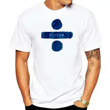 Градинска облекло Divide Ед Harajuku, мъжка тениска от 100% памук, тениски Sheeran