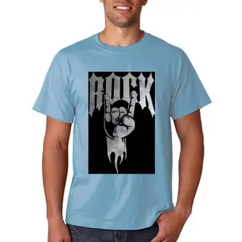 Име: Мъжка тениска в рок стил 80-те години, рок енд рол, рок тениска, дамска тениска, тениски, топ