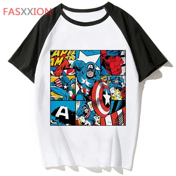 Капитан Америка мъжка тениска аниме, Японски комикс най мъжки японски дрехи