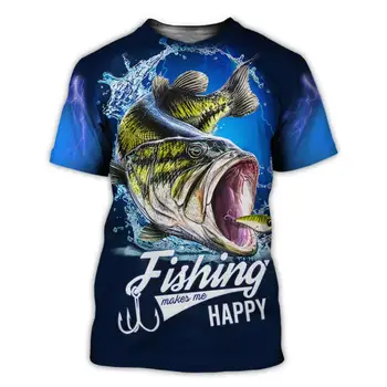 Лятна мъжка висококачествена тениска с дишаща мрежа, мъжка тениска за риболов на открито, на къмпинг, през цялата деколте, къс ръкав, мъжки ежедневни блузи, тениски