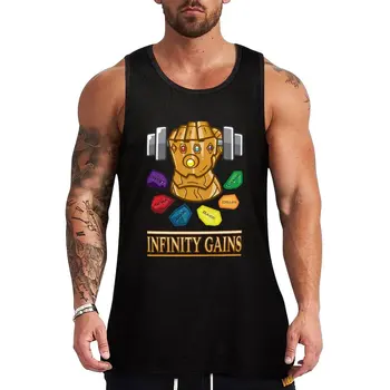 Майк Infinity Gaintlet, спортен топ, тениски без ръкави за мъже на най-известните марки за мъжки дрехи