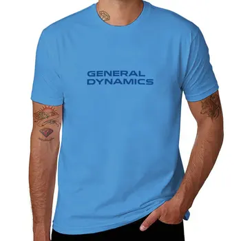 Нов бестселър - General Dynamics, продуктовата тениска, мъжки облекла в стил хипи, памучни тениски за мъже