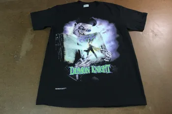 Реколта тениска 1994 Tales From The Crypt Demon Knight, Реколта тениска с изображение на Филм на Ужасите, Тениска с един Бод, Хип-Хоп Плат