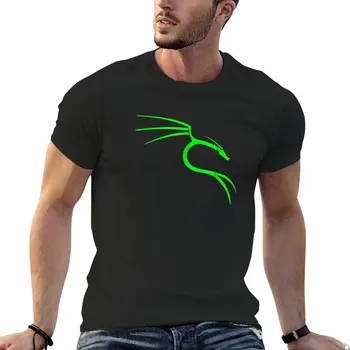 Стръмен хакер-Ботаник - тениска Кали Linux Dragon, спортна риза, графична тениска, индивидуални тениски, мъжки графични тениски