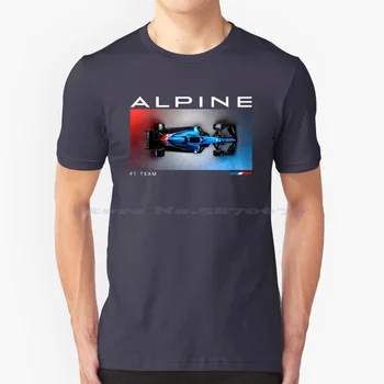 Тениска Alpine Team от 100% памук Тениска Alpine Team Alpine Team Racing Team 