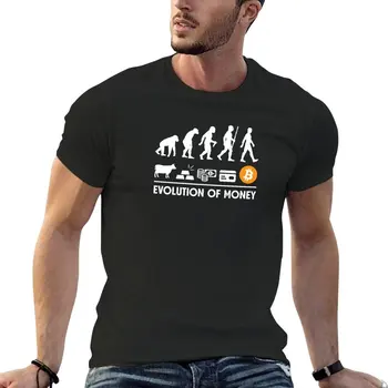 Тениска Bitcoin money evolution, летни дрехи, мъжки ризи