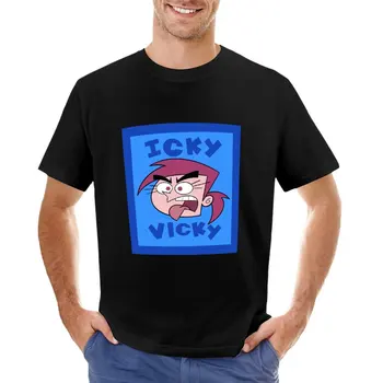 Тениска Icky Вики, тениски големи размери, тениски по поръчка, къса тениска мъжка тениска