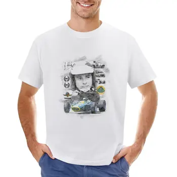 Тениска Jim Clark по поръчка, създайте своя собствена тениска големи и високи размери за мъже