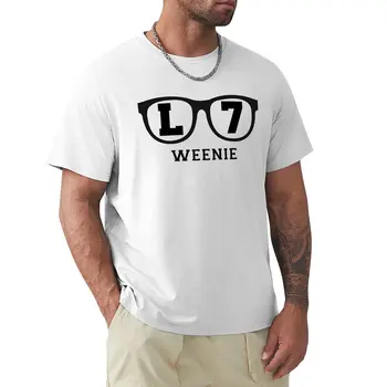 Тениска L 7 Weenie, бързосъхнеща тениска, черни тениски, бързосъхнеща тениска, тениска оверсайз, fruit of the стан, мъжки ризи