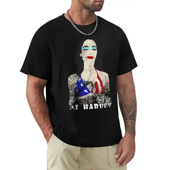 Тениска PJ Harvey, естетична дрехи, мъжки дрехи с аниме, мъжки дрехи