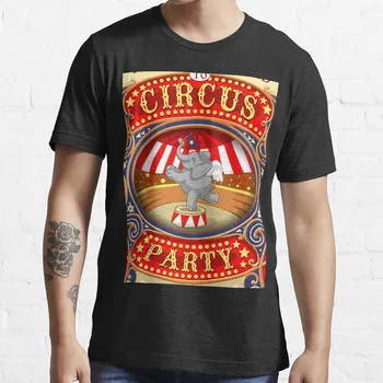 Тениска за партита в цирка Дъмбо с летенето слон, тениска нова версия, летен топ, мъжки ризи с шарени аниме