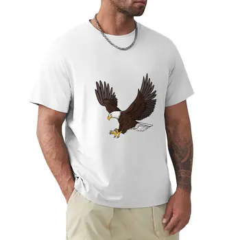 Тениска с орлиным дизайн, блуза по поръчка, създайте свои собствени бързо съхнещи тениски за мъже от памук